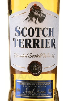 Scotch Terrier - виски Скотч Терьер 0.5 л в п/у