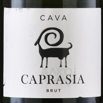 Cava Bodegas Vegalfaro Caprasia Brut - вино игристое Кава Бодегас Вегальфаро Капразия Брют 0.75 л белое брют