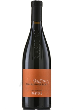 Domaine Grand Nicolet Terre des Bertrand Rasteau AOC - вино Домэн Гран Николе Расто Тер де Бертран АОС 0.75 л красное сухое