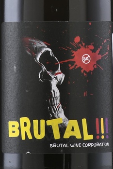 Brutal!!! - вино Брутал!!! 0.75 л красное сухое