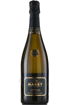 Cava Maset Vintage Reserva - игристое вино Кава Масет Винтаж Резерва 0.75 л