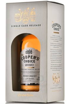 The Cooper’s Choice Secret Orkney Single Malt Amontillado Sherry Finish - виски Зе Куперс Чойс Сикрет Оркней Сингл Молт Амонтильядо Шерри Финиш 0.7 л п/у