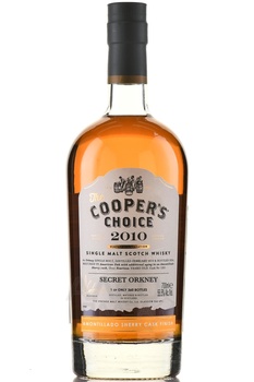 The Cooper’s Choice Secret Orkney Single Malt Amontillado Sherry Finish - виски Зе Куперс Чойс Сикрет Оркней Сингл Молт Амонтильядо Шерри Финиш 0.7 л п/у