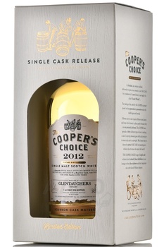 The Cooper’s Choice Glentauchers Single Malt Bourbon Cask Matured - виски Зе Куперс Чойс Глентачерс Сингл Молт Бурбон Каск Мейчуред 0.7 л в п/у