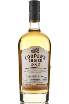 The Cooper’s Choice Glentauchers Single Malt Bourbon Cask Matured - виски Зе Куперс Чойс Глентачерс Сингл Молт Бурбон Каск Мейчуред 0.7 л в п/у