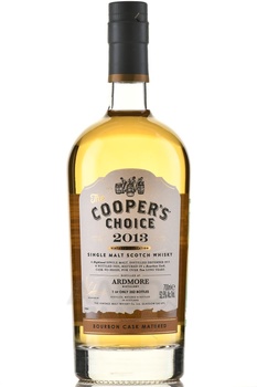 The Cooper’s Choice Ardmore Single Malt Bourbon Cask Matured - виски Зе Куперс Чойс Ардмор Сингл Молт Бурбон Каск Мейчуред 0.7 л в п/у