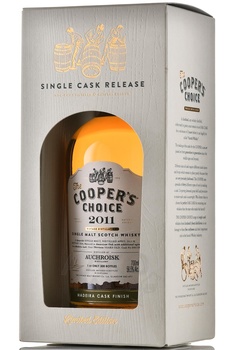 The Cooper’s Choice Auchroisk Single Malt Madeira Cask Finish - виски Зе Куперс Чойс Отруск Сингл Молт Мадейра Каск Финиш 0.7 л в п/у