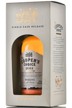 The Cooper’s Choice Benrinnes Single Malt Malaga Wine Cask Finish - виски Зе Куперс Чойс Бенриннес Сингл Молт Малага Вайн Каск Финиш 0.7 л в п/у