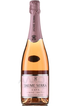 Cava Jaume Serra Brut Rose - вино игристое Кава Жауме Серра Брют Розе 0.75 л розовое брют