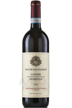 Rocche dei Manzoni Langhe Nebbiolo - вино Рокке дей Манзони Ланге Неббиоло 0.75 л красное сухое