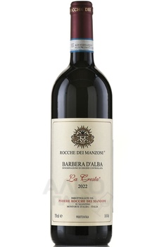 Rocche dei Manzoni Barbera d’Alba La Cresta - вино Рокке дей Манзони Барбера д’Альба Ла Креста 0.75 л красное сухое