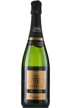 Cava Ferriol - вино игристое Кава Ферриоль 0.75 л белое полусухое