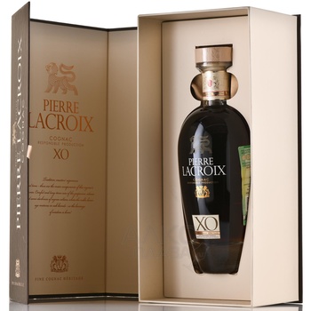 Pierre Lacroix XO 10 Years Old - коньяк Пьер Лакруа ХО 10 лет 0.7 л в п/у
