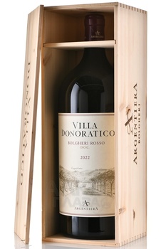Tenuta Argentiera Villa Donoratico Bolgheri DOC - вино Тенута Арджентьера Вилла Доноратико Болгери 6 л красное сухое