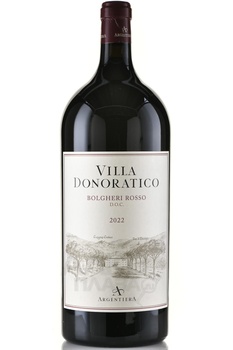 Tenuta Argentiera Villa Donoratico Bolgheri DOC - вино Тенута Арджентьера Вилла Доноратико Болгери 6 л красное сухое