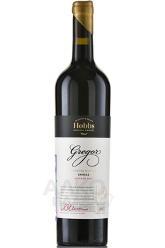 Hobbs Gregor Shiraz - вино Хоббс Грегор Шираз 0.75 л красное сухое