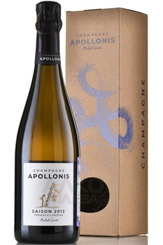 Apollonis Saison 2012 - шампанское Аполлонис Сезон 2012 0.75 л белое экстра брют в п/у