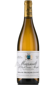 Francois Gaunoux Meursault Clos des Tavaux Monopole - вино Франсуа Гону Мерсо Кло Де Таво Монополь 0.75 л белое сухое