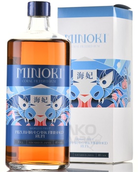 Minoki Mizunara Cask Finished Rum - ром Миноки 3 года 0.7 л в п/у