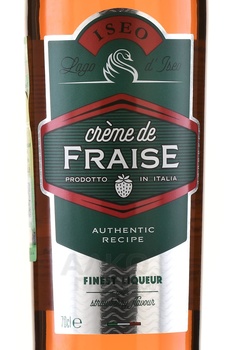Iseo Creme de Fraise - ликер Изео Крем Клубника 0.7 л