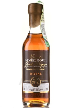 Daniel Bouju Royal Grand Champagne - коньяк Даниель Бужу Гранд Шампань Рояль 0.05 л