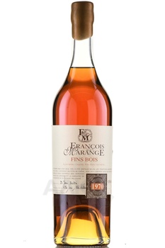 Fins Bois Francois de Marange 1970 - коньяк Франсуа де Маранж Фин Буа 1970 год 0.7 л в п/у