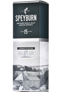 Speyburn 15 years old gift box - виски Спейберн 15 лет 0.7 л п/у