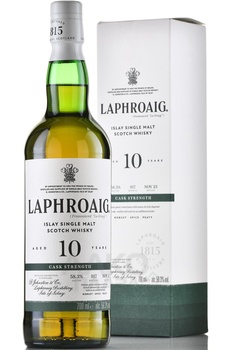 Laphroaig 10 Year Old Cask Strength - виски Лафройг Каск Стренгс 10 лет 0.7 л в п/у