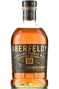 Aberfeldy 18 Years Old - виски Аберфелди 18 лет 0.7 л в тубе
