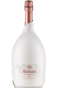 Ruinart Rose Brut - шампанское Рюинар Розе 1.5 л розовое брют в чехле