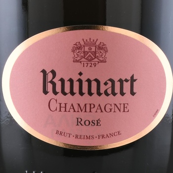 Ruinart Rose Brut - шампанское Рюинар Розе 1.5 л розовое брют в чехле
