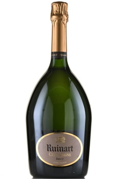 Ruinart Brut - шампанское Рюинар Брют 1.5 л белое брют в чехле