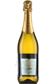 Gaetano Spumante Brut - вино игристое Гаэтано Спуманте Брют 0.75 л белое брют