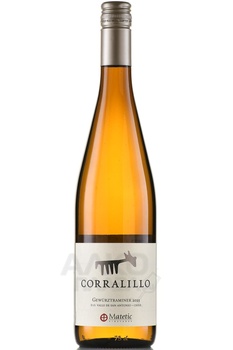 Matetic Corralillo Gewurztraminer - вино Матетик Корралильо Гевюрцтраминер 0.75 л белое сухое