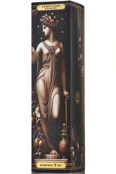 Коньяк КВ Армянский коньяк 7 лет серии Афродита Веди Алко 0.35 л в п/у