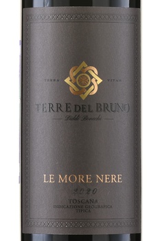 Terre del Bruno Le More Nere Toscana - вино Терре дель Бруно Ле Море Нере Тоскана 0.75 л красное сухое