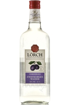 Lorch Schwarzwalder Zwetschgen-Wasser - водка Лёрх Шварцвельдер Цвейтген Вассер 0.7 л