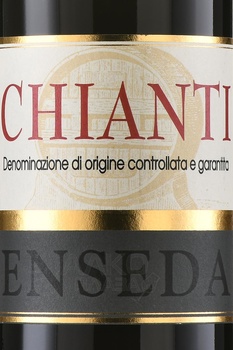 Chianti Enseda - вино Энседа Кьянти 0.75 л красное сухое