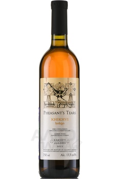 Вино Слёзы Фазана Хихви 0.75 л белое сухое