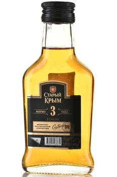 Коньяк Старый Крым 3 года 0.1 л