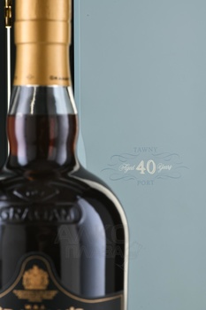 Porto Grahams Tawny Port 40 Years in Tube - портвейн Грэмс Тони Порт 40 лет 0.75 л в тубе
