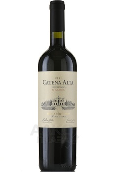 Catena Alta Malbec - вино Катена Альта Мальбек 0.75 л красное сухое