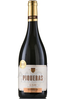 Piqueras Gold Label Almansa DO - вино Пикерас Голд Лейбл ДО 0.75 л красное сухое