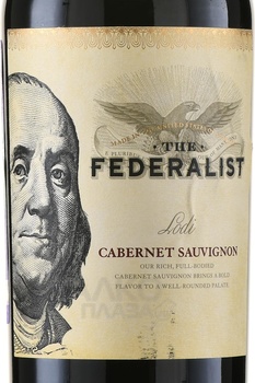Federalist Lodi Cabernet Sauvignon - вино Федералист Лоди Каберне Совиньон 0.75 л