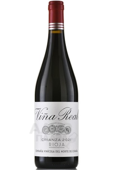 Vina Real Crianza Rioja DOC - вино Винья Реал Крианса Риоха ДОК 0.75 л красное сухое