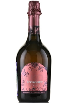 Вино игристое Трескаре 0.75 л розовое брют