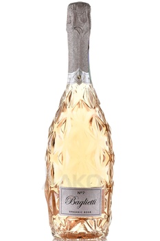 47 Anno Domini Baglietti №7 Spumante Rose Extra Dry - вино игристое 47 Анно Домини Бальетти №7 Органик Розе Экстра Драй 0.75 л розовое сухое