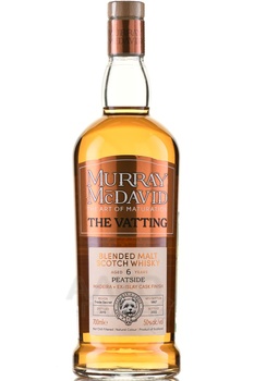 Murray McDavid The Vatting Peatside 6 Years Old - виски Мюррей МакДэвид Зе Уаттинг Питсайд 6 лет 0.7 л