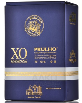 Prulho XO Alambic 10 years - коньяк КС Прюло ХО Аламбик 10 лет 0.7 л в п/у