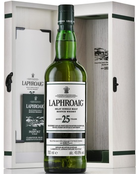Laphroaig 25 years - виски Лафройг 25 лет 0.7 л